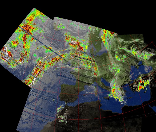 Composite MCIR-precip